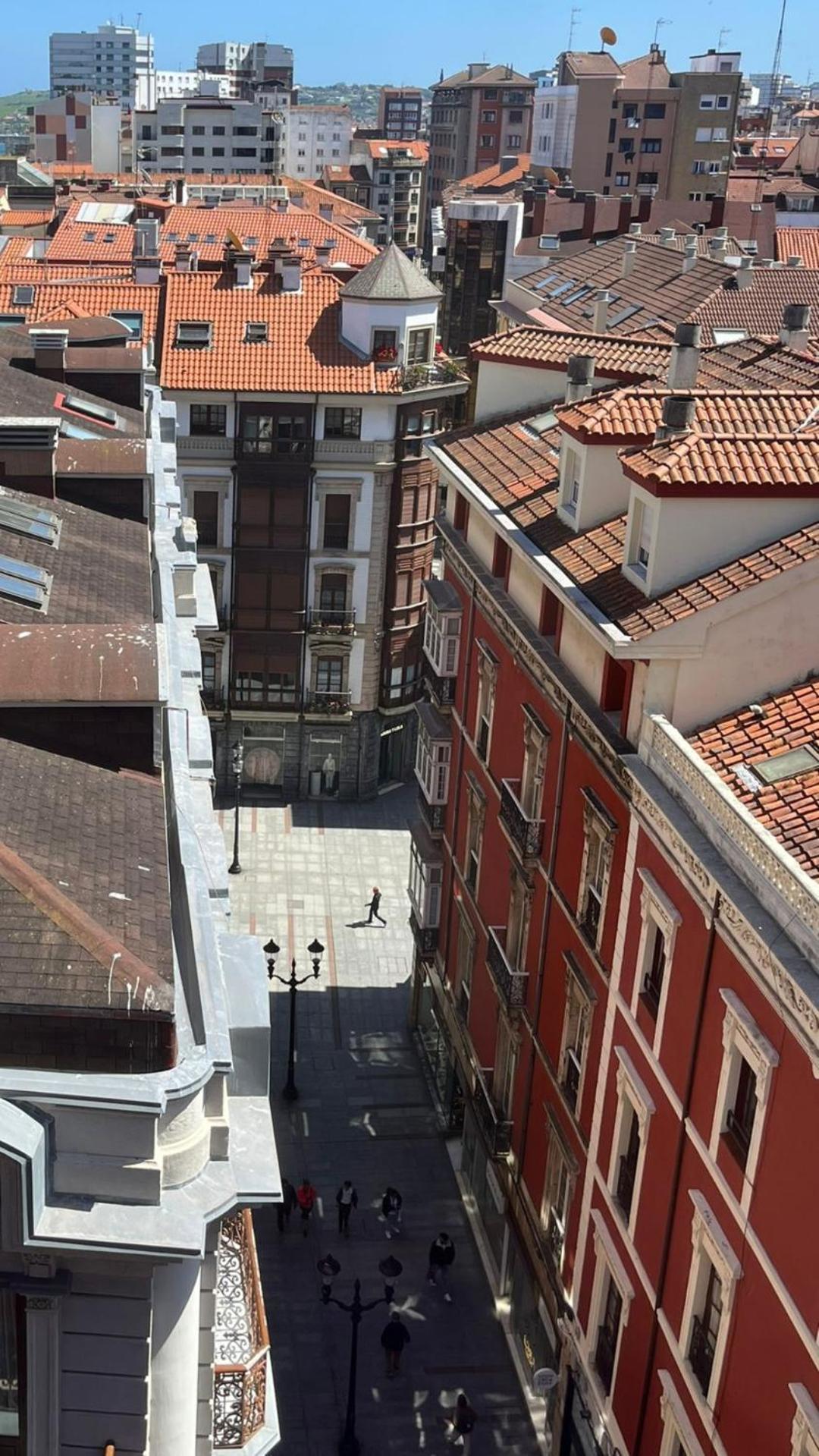 El Mirador Del Centro Lägenhet Gijón Exteriör bild