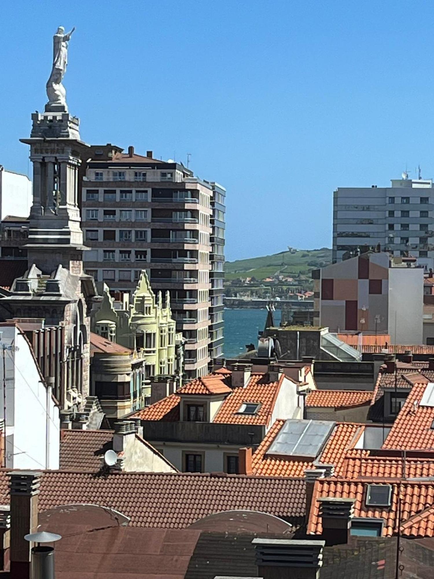 El Mirador Del Centro Lägenhet Gijón Exteriör bild