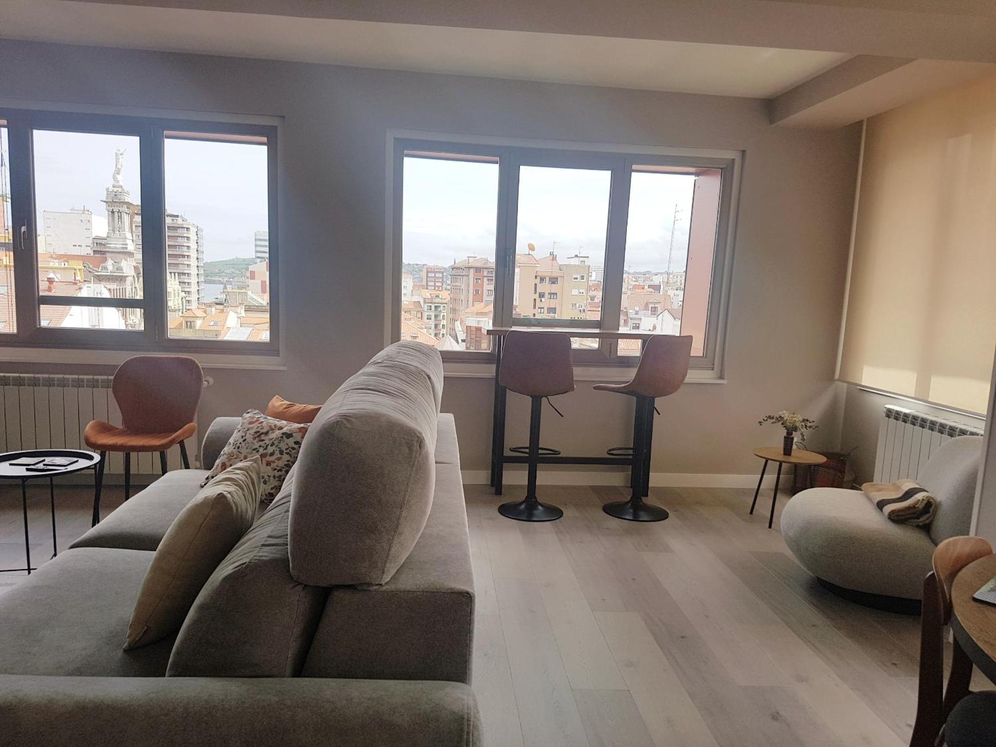 El Mirador Del Centro Lägenhet Gijón Exteriör bild